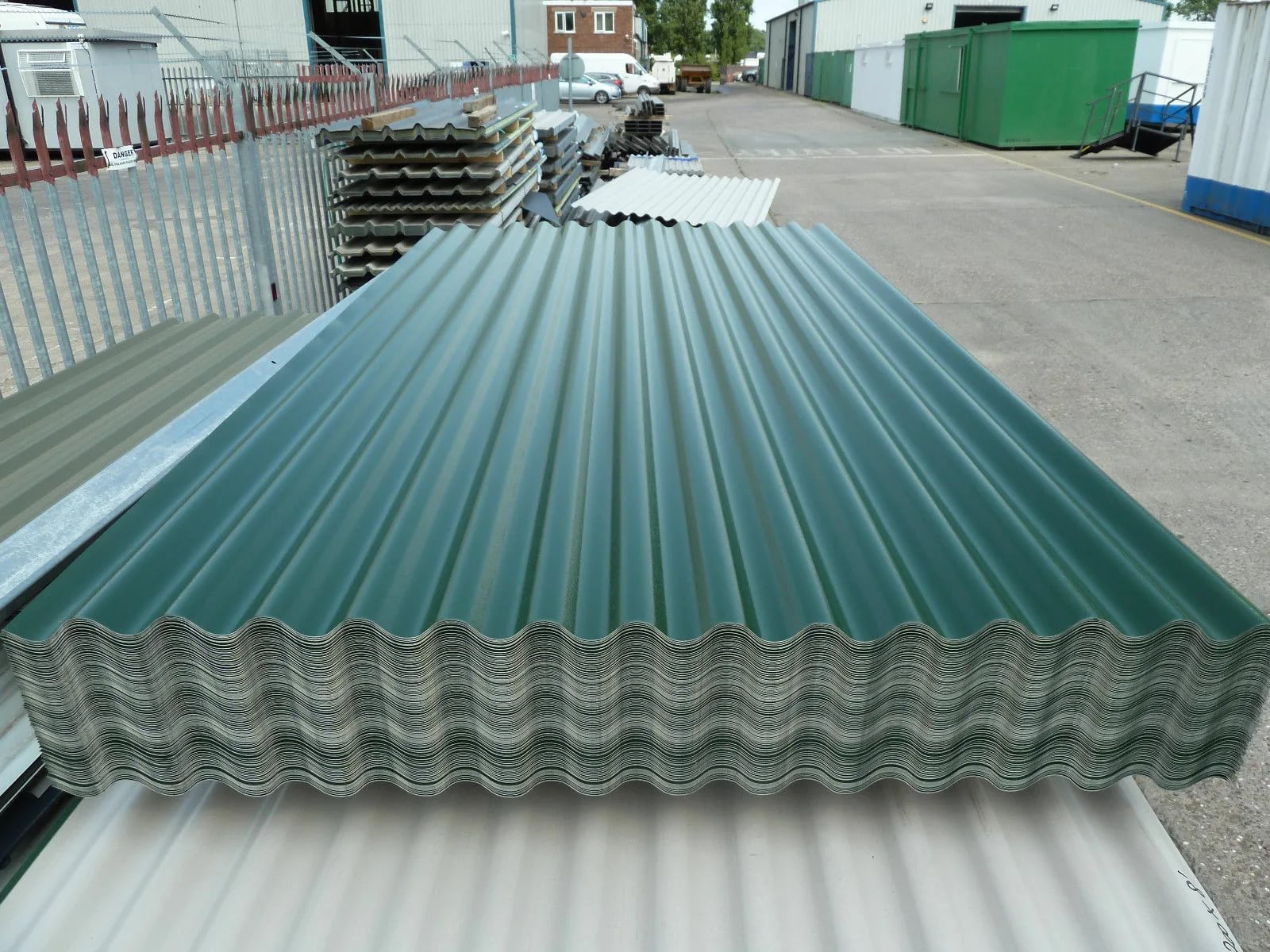 Prepainted Corrugated Steel Roofing Sheet Factory